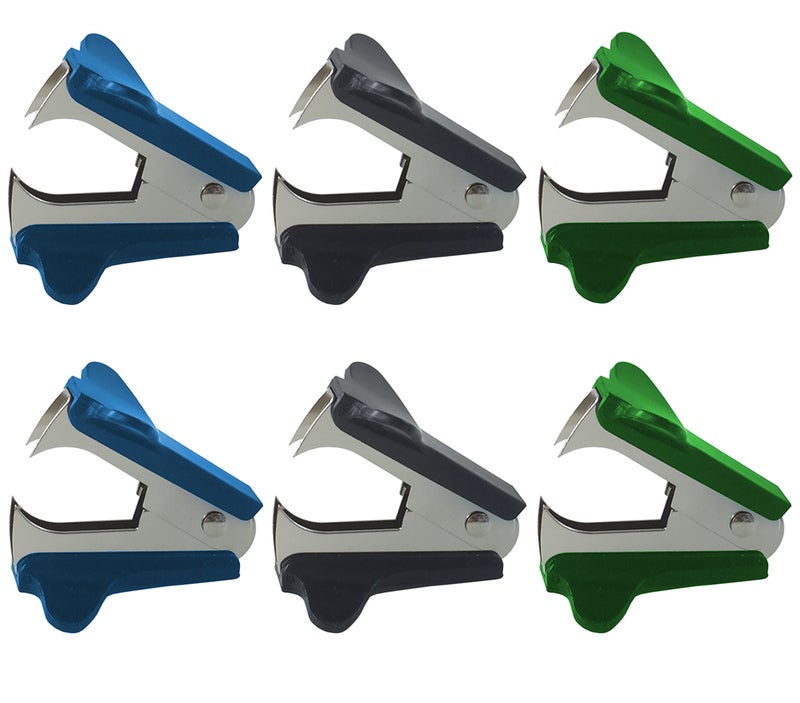 Clipco Staple Remover (6-Pack) (Assorted Colors 3) - Image 1